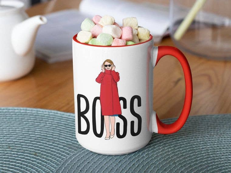 Boss Nancy Pelosi Printed Coffee Mug | Queertown